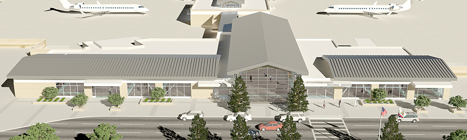 San Luis Obispo Airport New Terminal - Q&D Construction, Inc.