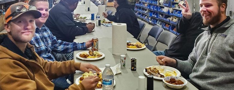 employee charity lunches