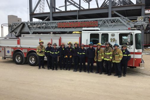 scheels fire department visit