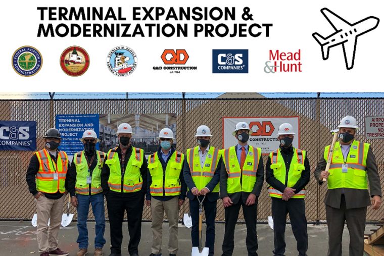 Sonoma County Airport Breaks Ground on New Terminal Q&D Construction