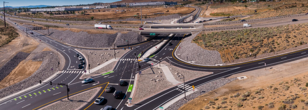 Lemmon Drive Diverging Diamond Interchange
